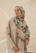 LINDA PATTERN RAMI HIJAB INDIGO