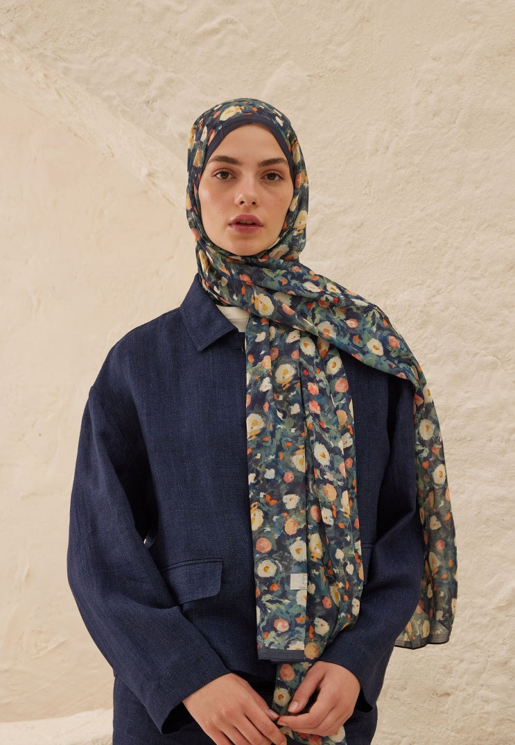 AGNES PATTERN RAMI HIJAB SEA