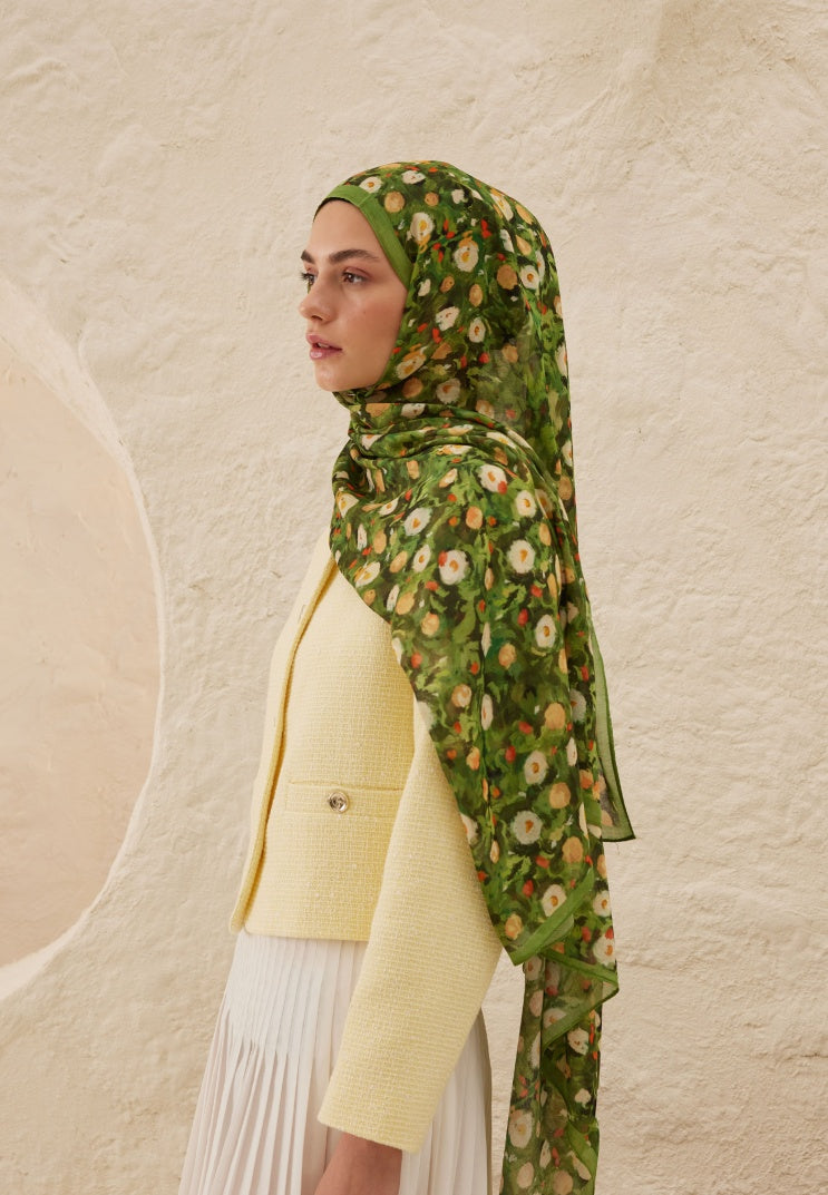 AGNES PATTERN RAMI HIJAB FOREST