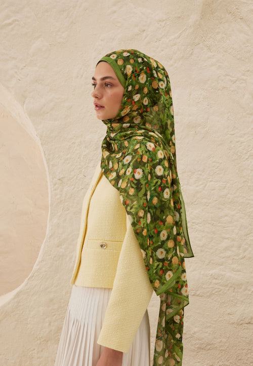 AGNES PATTERN RAMI HIJAB FOREST