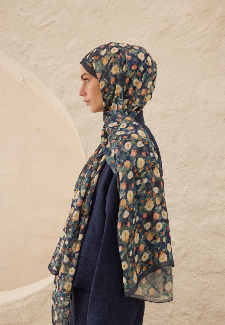 AGNES PATTERN RAMI HIJAB SEA