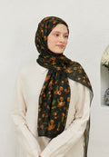 CHERRY PATTERN RAMI HIJAB BROWN