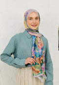 ESTHER PATTERN RAMI HIJAB LAVENDER
