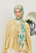 FIONA PATTERNED RAMI HIJAB GREEN
