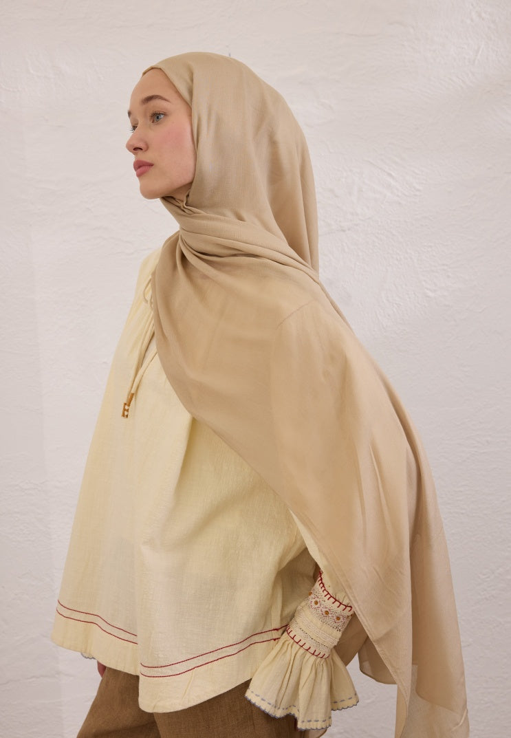 SOFT VISCOSE HIJAB NUDE