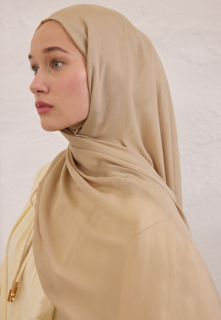 SOFT VISCOSE HIJAB NUDE