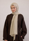 SOFT VISCOSE HIJAB NATURAL BEIGE