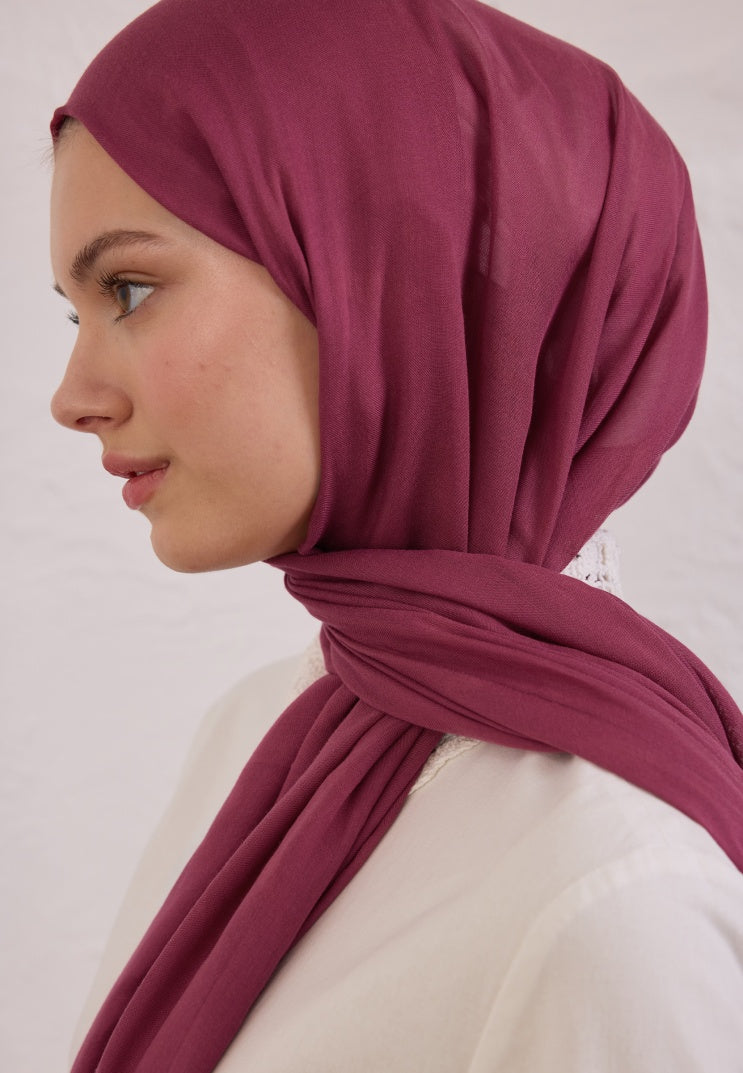 SOFT VISCOSE HIJAB DAMSON