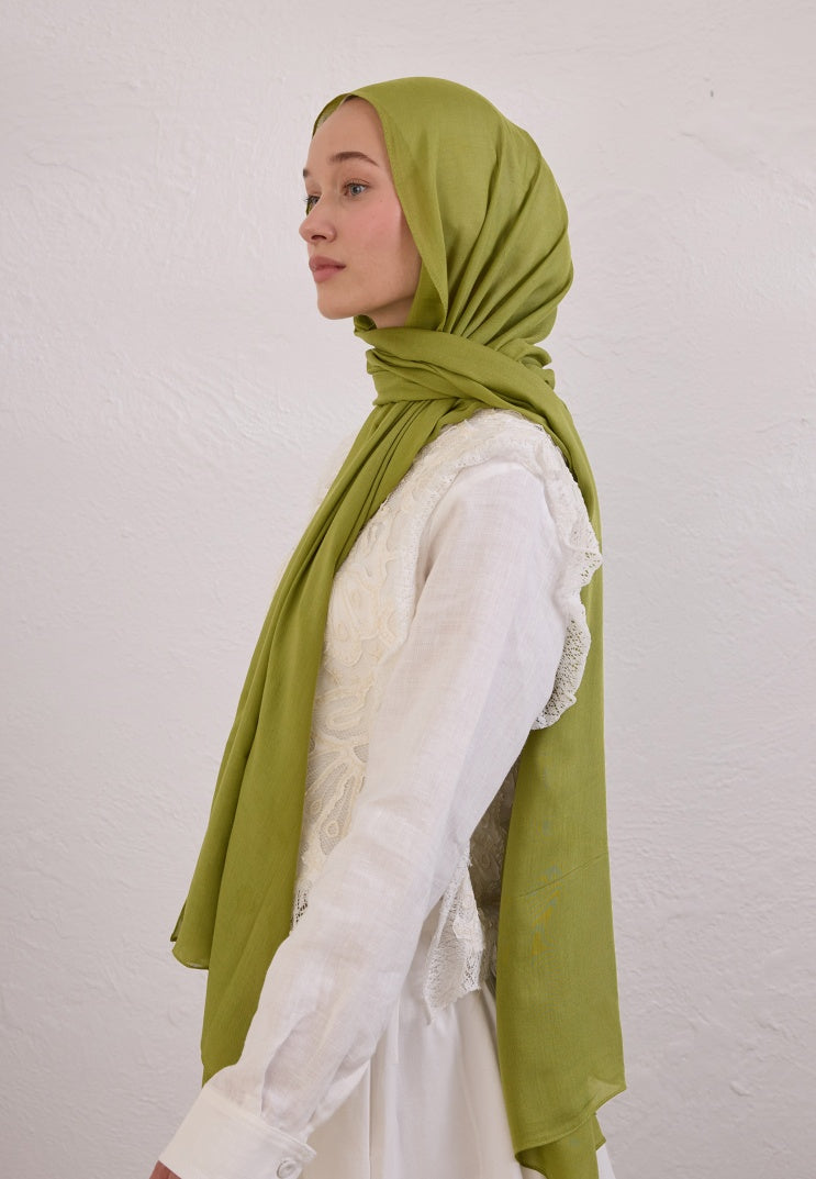 SOFT VISCOSE HIJAB MATCHA