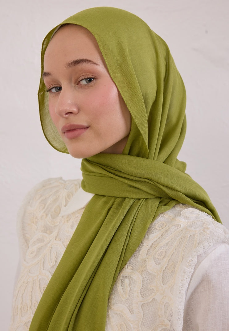SOFT VISCOSE HIJAB MATCHA