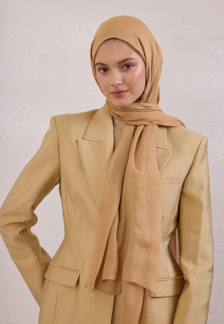 SOFT VISCOSE HIJAB LATTE