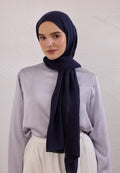 SOFT VISCOSE HIJAB DARK NAVY BLUE