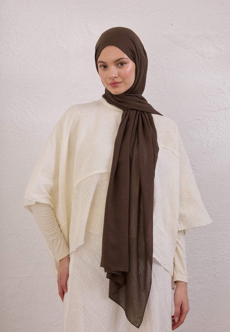 SOFT VISCOSE HIJAB COCOA