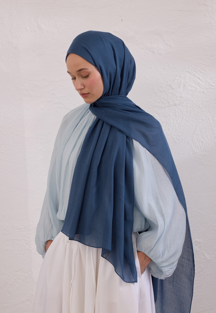 SOFT VISCOSE HIJAB INDIGO