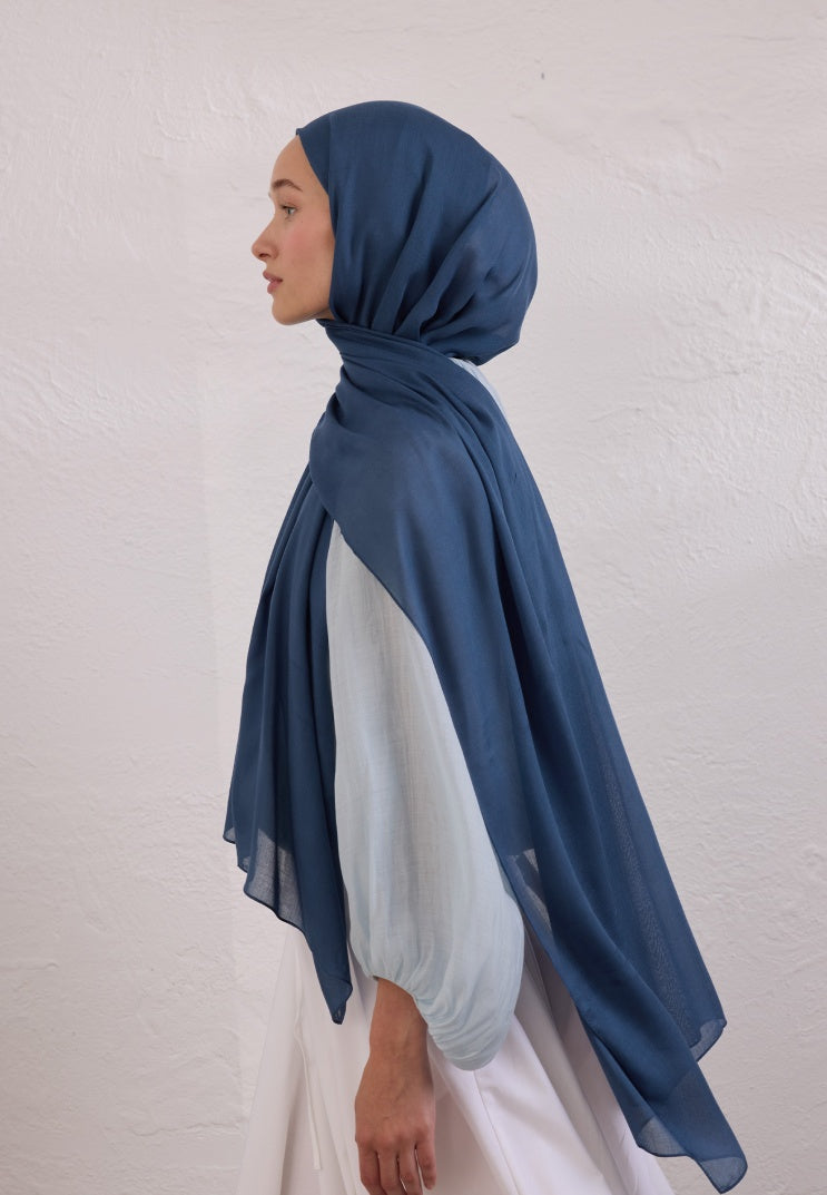 SOFT VISCOSE HIJAB INDIGO
