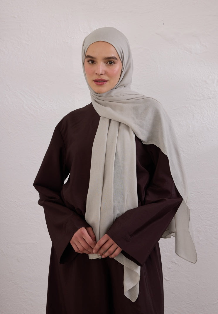 SOFT VISCOSE HIJAB SILVER