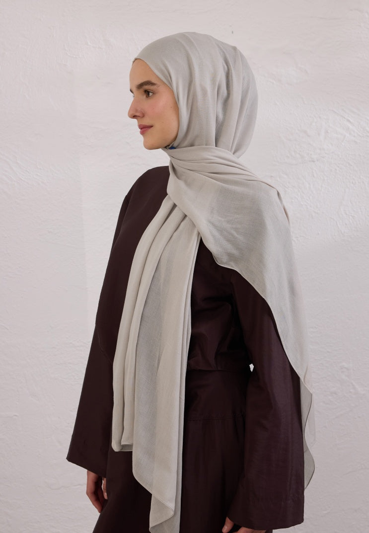 SOFT VISCOSE HIJAB SILVER