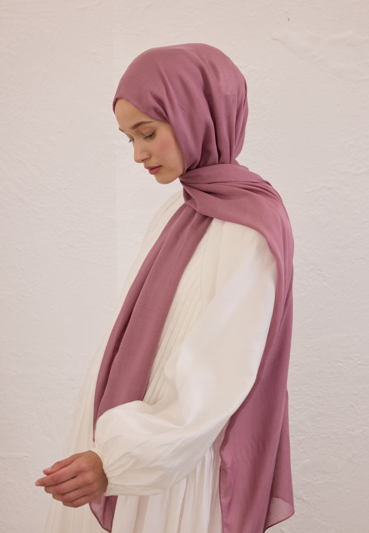 SOFT VISCOSE HIJAB ROSE PINK
