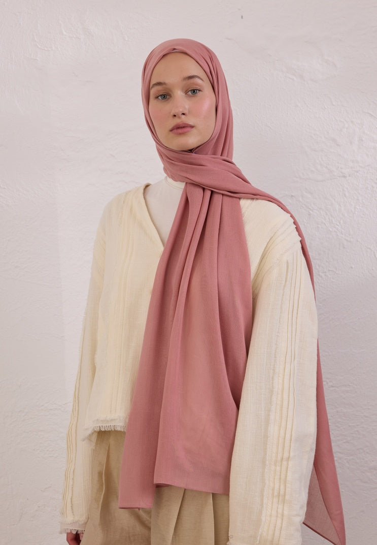 SOFT VISCOSE HIJAB ROSE