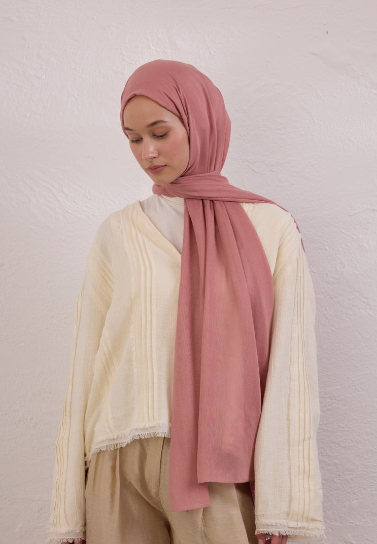 SOFT VISCOSE HIJAB ROSE