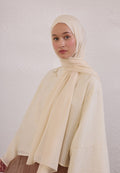 SOFT VISCOSE HIJAB IVORY