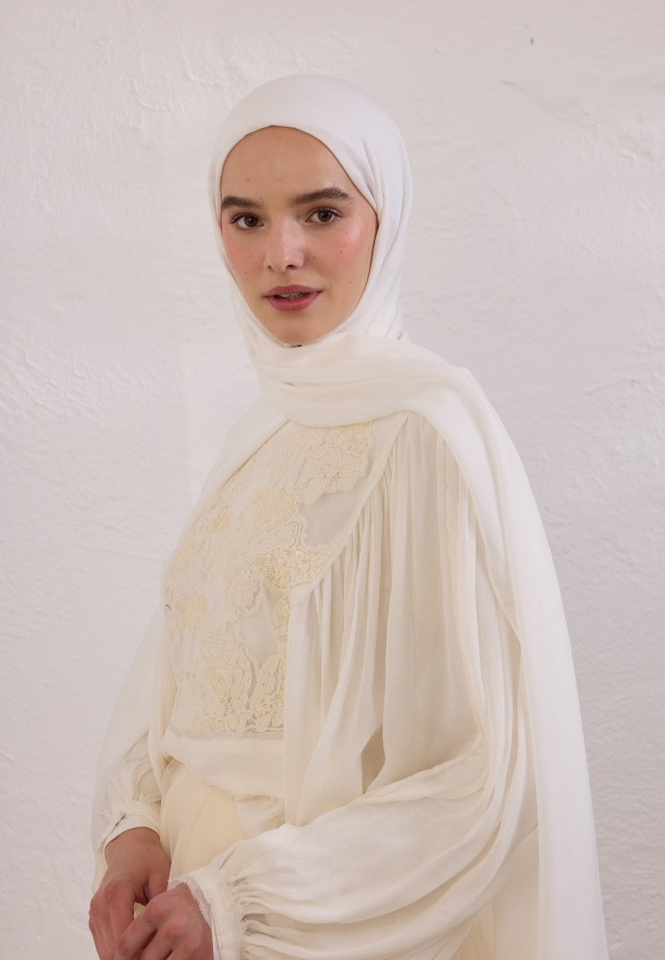 SOFT VISCOSE HIJAB ECRU