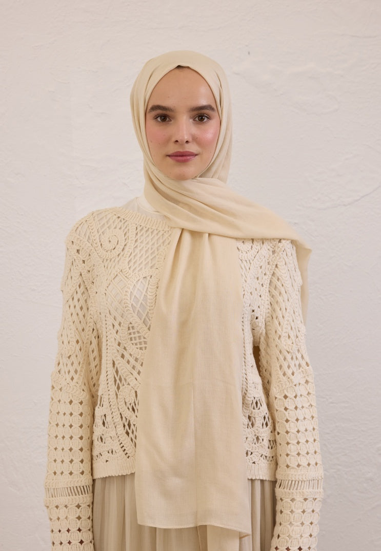 SOFT VISCOSE HIJAB BEIGE