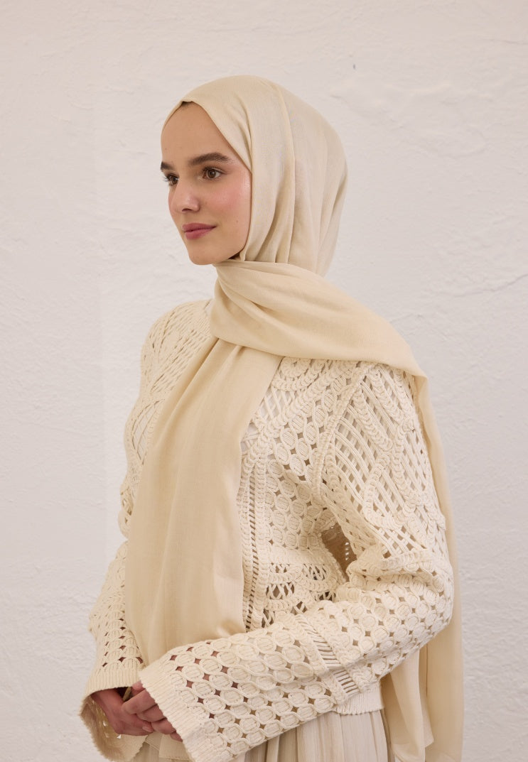 SOFT VISCOSE HIJAB BEIGE