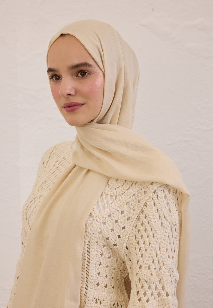 SOFT VISCOSE HIJAB BEIGE