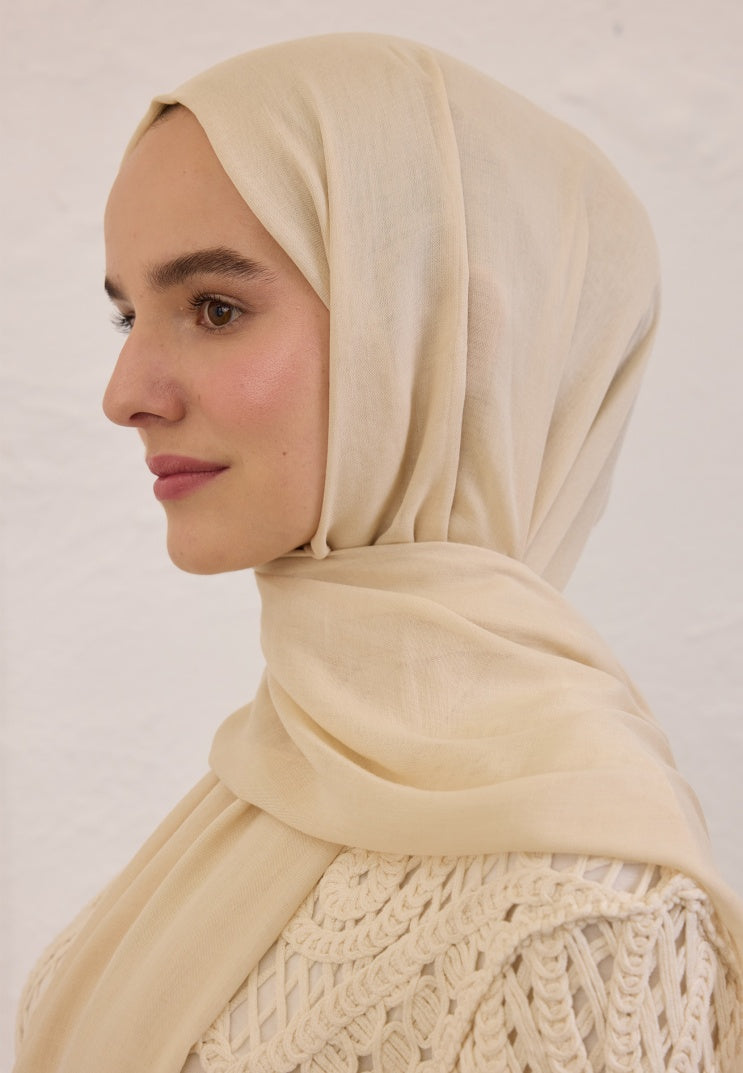 SOFT VISCOSE HIJAB BEIGE