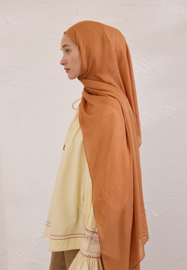 SOFT VISCOSE HIJAB ALMOND