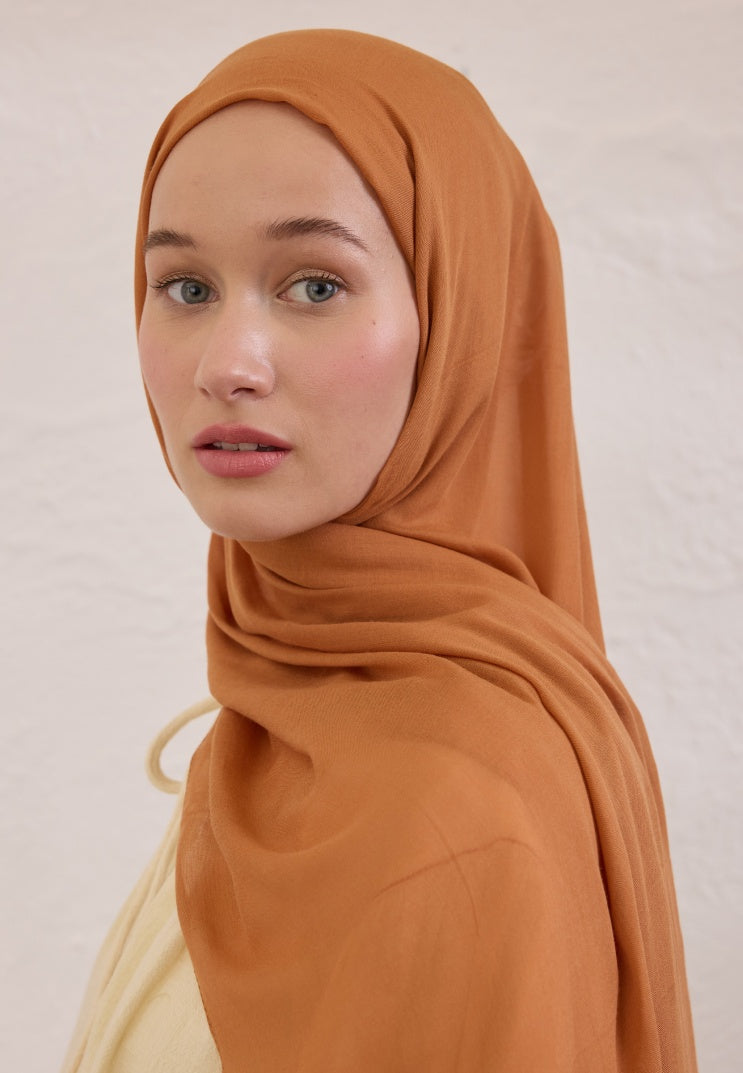SOFT VISCOSE HIJAB ALMOND