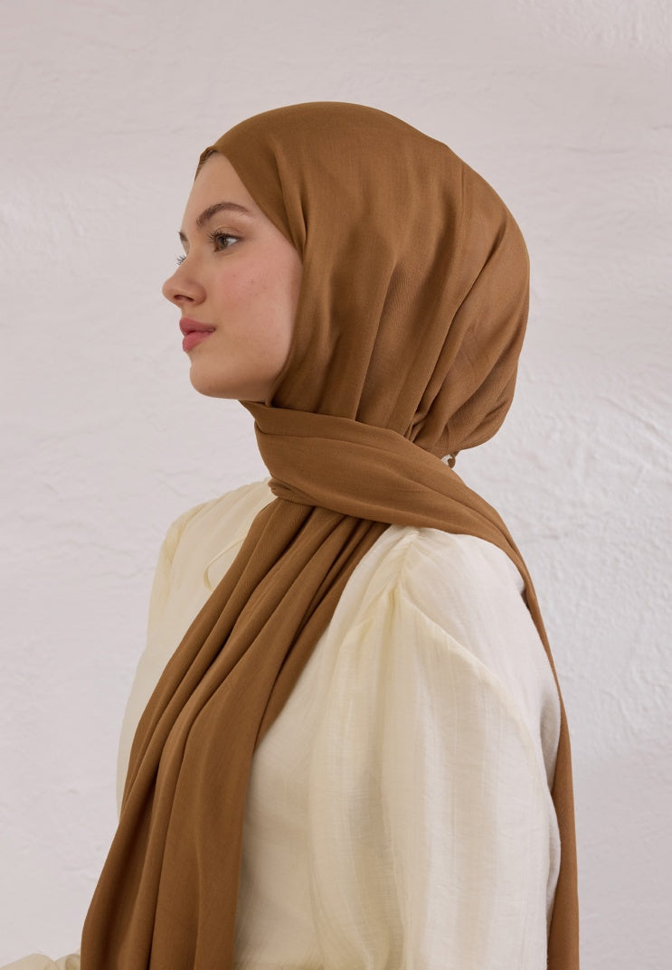 SOFT VISCOSE HIJAB MILK COFFEE