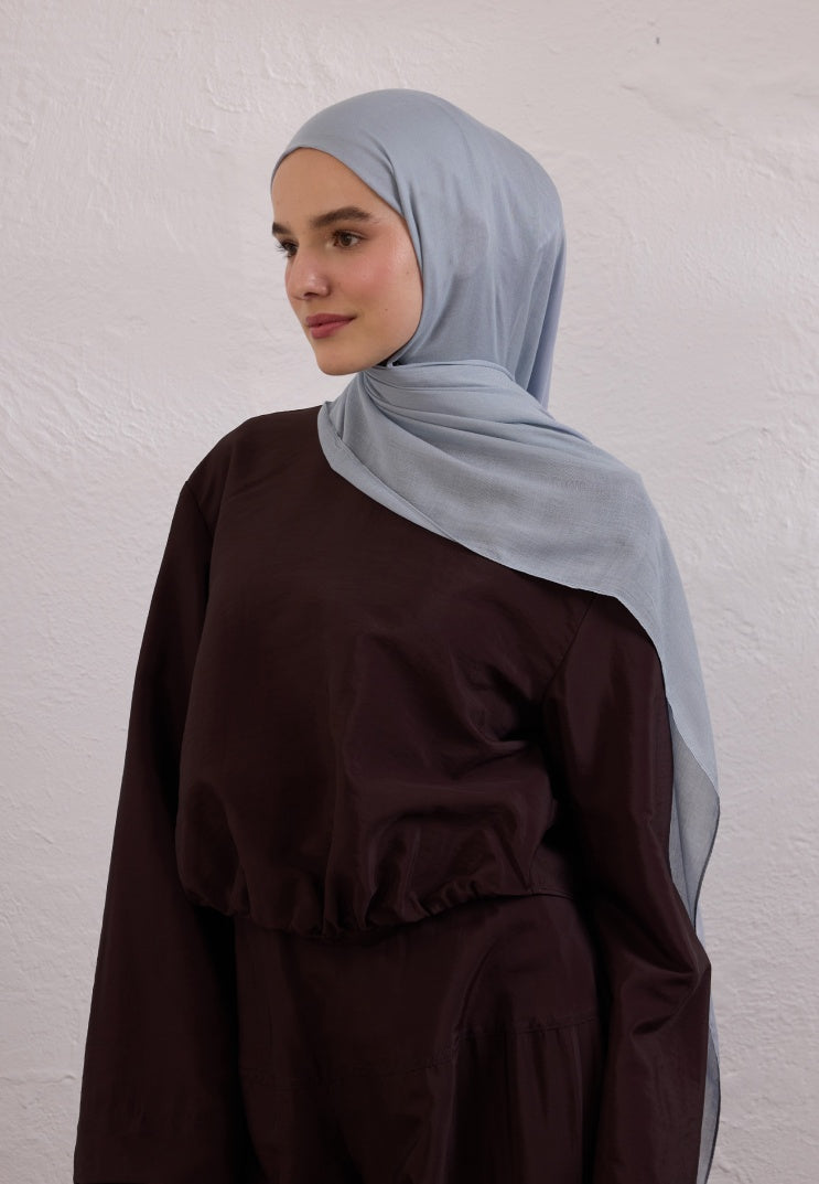 SOFT VISCOSE HIJAB SOFT BLUE