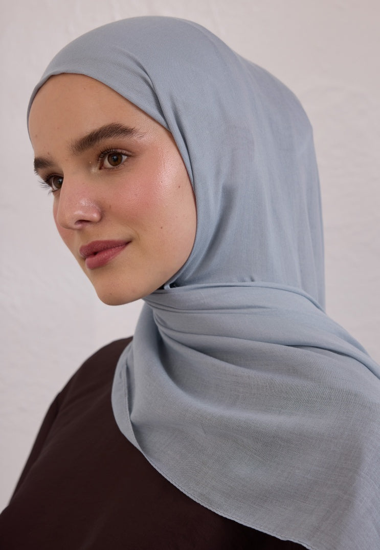 SOFT VISCOSE HIJAB SOFT BLUE