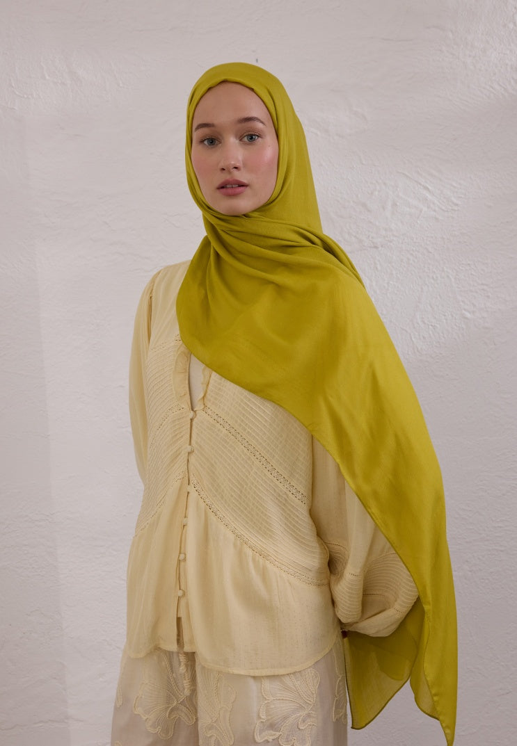 SOFT VISCOSE HIJAB OIL GREEN
