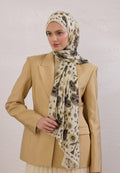 BLOOMING DAHLIA PATTERN RAMY HIJAB SOFT YELLOW