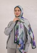 ELEGANT FLOWER PATTERN RAMI HIJAB MINT
