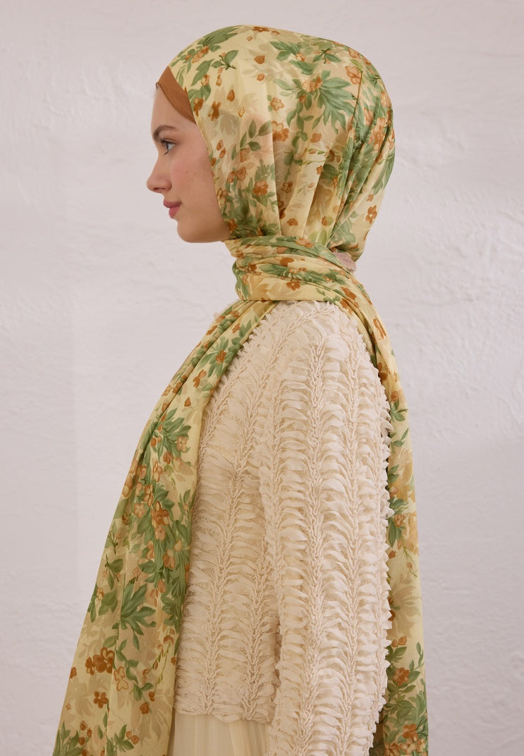 EMMETT PATTERN RAMI HIJAB CINNAMON BAR