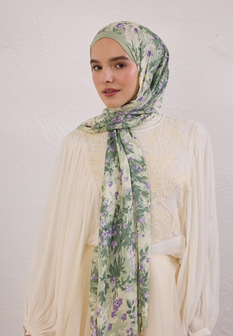 EMMETT PATTERN RAMI HIJAB MINT