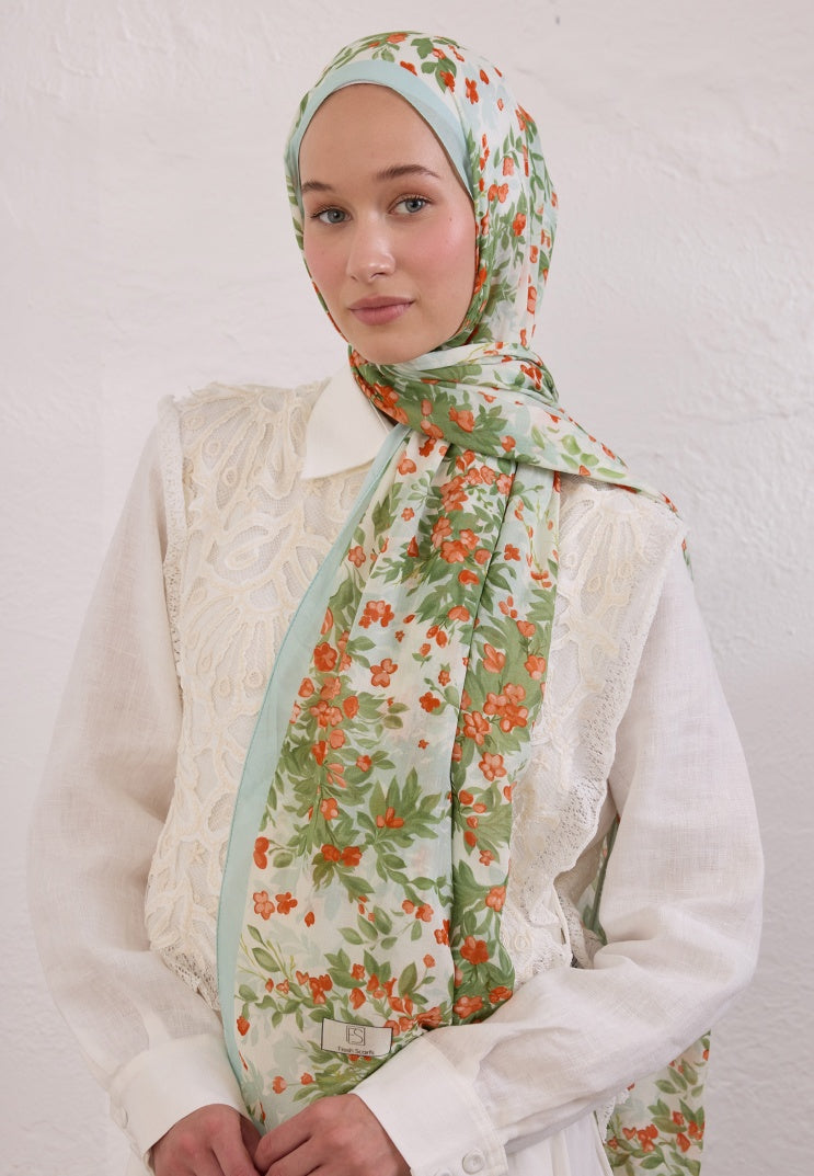 EMMETT PATTERN RAMI HIJAB OCEAN