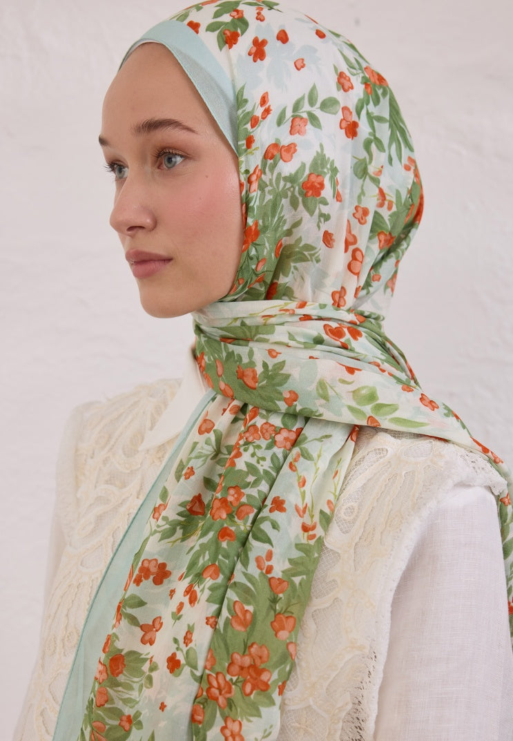 EMMETT PATTERN RAMI HIJAB OCEAN