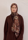 MAGNOLIA PATTERN RAMI HIJAB HOT COFFEE