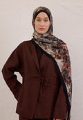 NAOMI PATTERN RAMI HIJAB BLACK