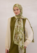 NAOMI PATTERN RAMI HIJAB SOFT GREEN