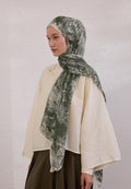 SECRET ELEGANCE PATTERNED RAMI HIJAB KHAKI
