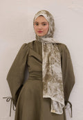 SECRET ELEGANCE PATTERNED RAMI HIJAB MINK