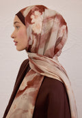SOFT DAISY PATTERN RAMI HIJAB TREE BARK