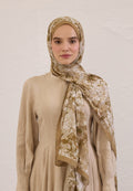 SUMMER BLOOM PATTERN RAMI HIJAB MINK