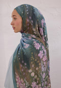 WISTERIA PATTERN RAMI HIJAB SOFT BLUE
